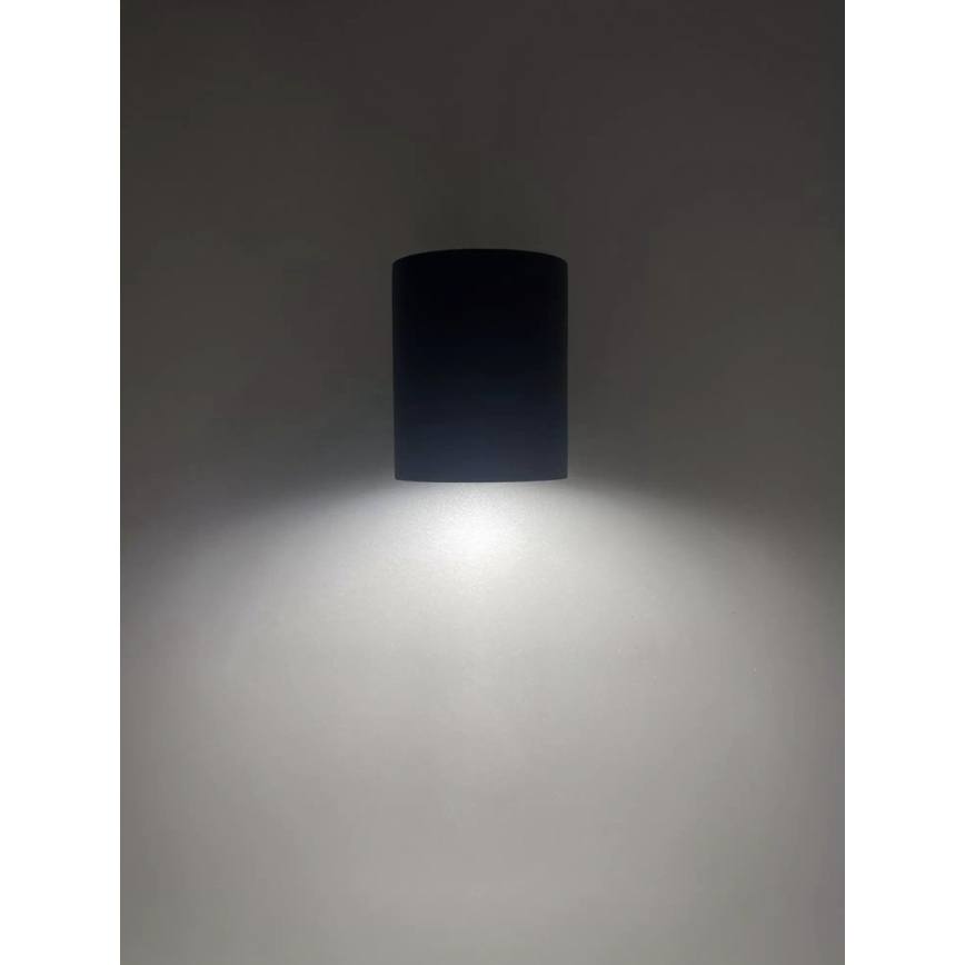 HÖFFTECH - Aplique de pared exterior 1xGU10/35W/230V IP65