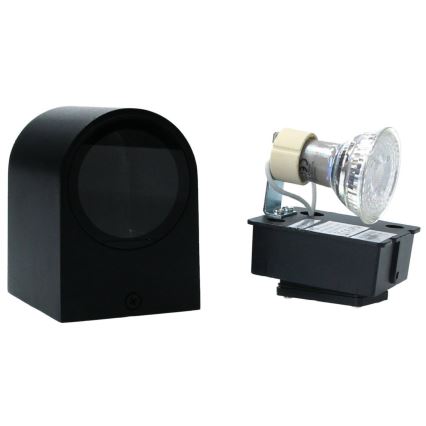 HÖFFTECH - Aplique de pared exterior 1xGU10/35W/230V IP65