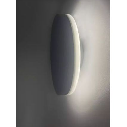 HÖFFTECH - Aplique de pared exterior LED/10W/230V redondo IP65