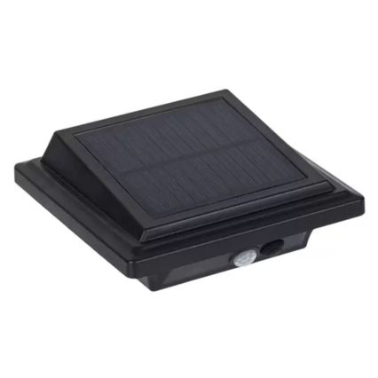 HÖFFTECH - Aplique solar LED de pared con sensor de movimiento y sensor crepuscular LED/3,7V 2000 mAh IP65