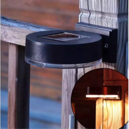 HÖFFTECH - Lámpara solar de pared LED/1,2V 600 mAh IP44