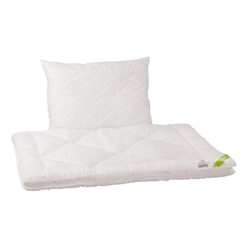 HomeDoctor - Almohada antiácaros STOPMITE PREMIUM 40x60 cm + edredón 100x135 cm