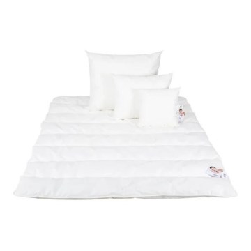 HomeDoctor - Almohada antiácaros STOPMITE PREMIUM 70x90 cm + edredón 140x200 cm