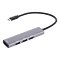Hub USB-C 4 en 1 con Power Delivery de 100 W