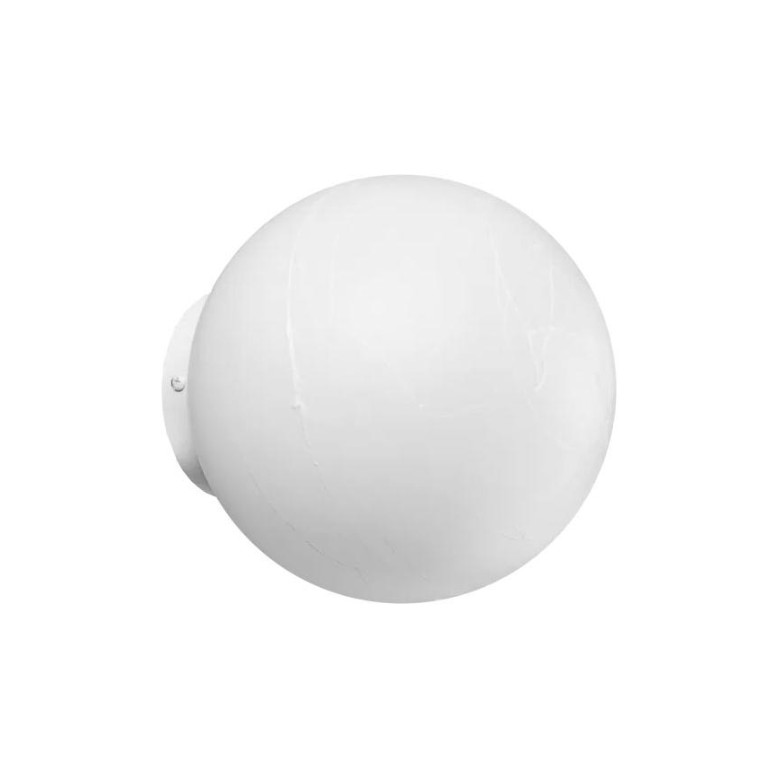 Ideal Lux - Aplique CARTA 1xE27/25W/230V diá. 20 cm blanco