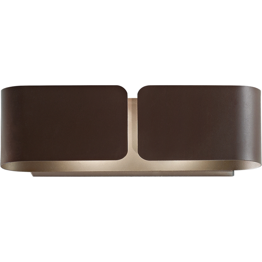Ideal Lux - Aplique CLIP 2xE27/60W/230V marrón