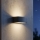 Ideal Lux - Aplique de exterior ANDROMEDA 1xE27/60W/230V IP55 antracita
