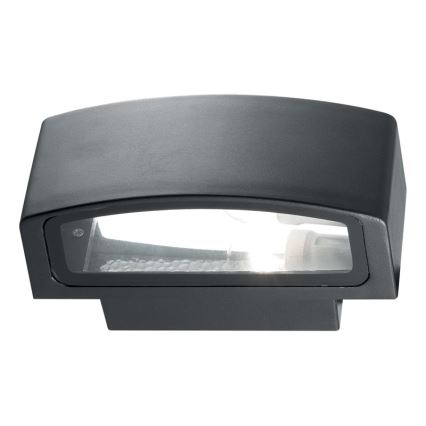 Ideal Lux - Aplique de exterior ANDROMEDA 1xE27/60W/230V IP55 negro