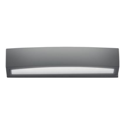 Ideal Lux - Aplique de exterior ANDROMEDA 2xE27/60W/230V IP55 antracita