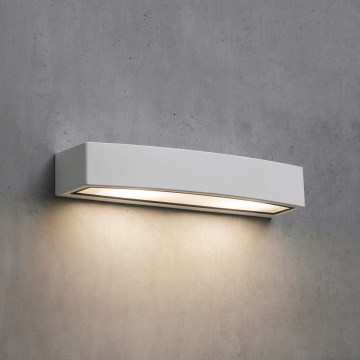 Ideal Lux - Aplique de exterior ANDROMEDA 2xE27/60W/230V IP55 blanco