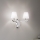 Ideal Lux - Aplique de pared de cristal PEGASO 2xE14/28W/230V cromo brillante