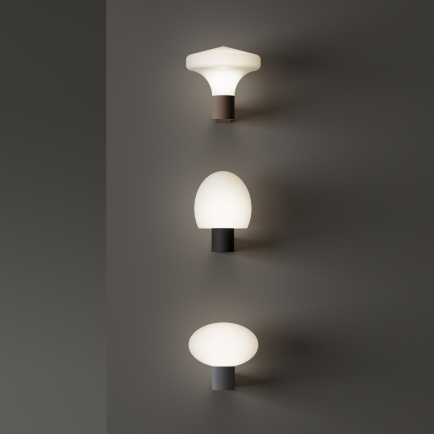 Ideal Lux - Aplique de pared exterior CLIO 1xE27/42W/230V IP44 marrón