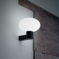 Ideal Lux - Aplique de pared exterior CLIO 1xE27/42W/230V IP44 negro