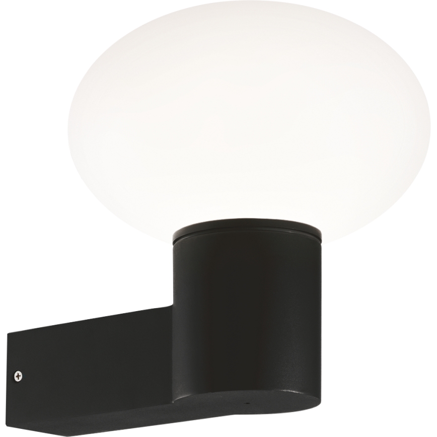Ideal Lux - Aplique de pared exterior CLIO 1xE27/42W/230V IP44 negro