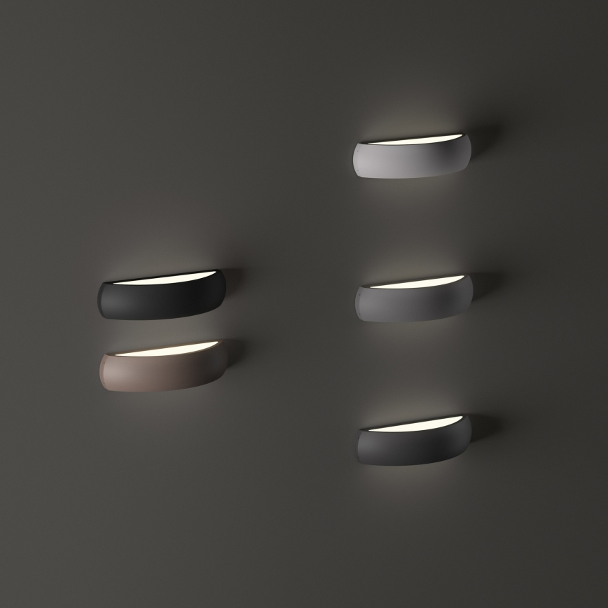 Ideal Lux - Aplique de pared exterior GIOVE 1xE27/60W/230V IP54 antracita