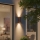 Ideal Lux - Aplique de pared exterior GUN 1xE27/60W/230V 31 cm IP54 marrón