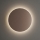 Ideal Lux - Aplique de pared exterior LED PUNTO LED/16W/230V CRI 90 Ø 30 cm IP54 marrón
