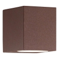 Ideal Lux - Aplique de pared exterior UP 1xG9/15W/230V IP44 marrón