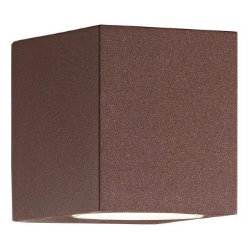 Ideal Lux - Aplique de pared exterior UP 1xG9/15W/230V IP44 marrón