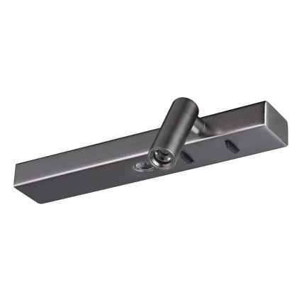 Ideal Lux - Aplique de pared LED BONNE 2xLED/6,5W/230V CRI 90 cromo mate