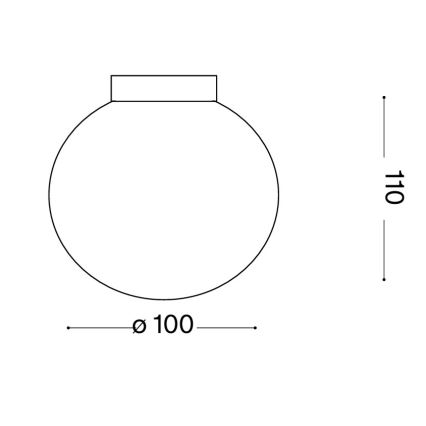 Ideal Lux - Aplique de pared LED MAPA 1xG9/3W/230V Ø 10 cm blanco
