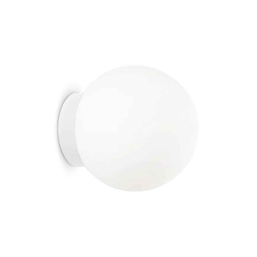 Ideal Lux - Aplique de pared LED MAPA 1xG9/3W/230V Ø 15 cm blanco