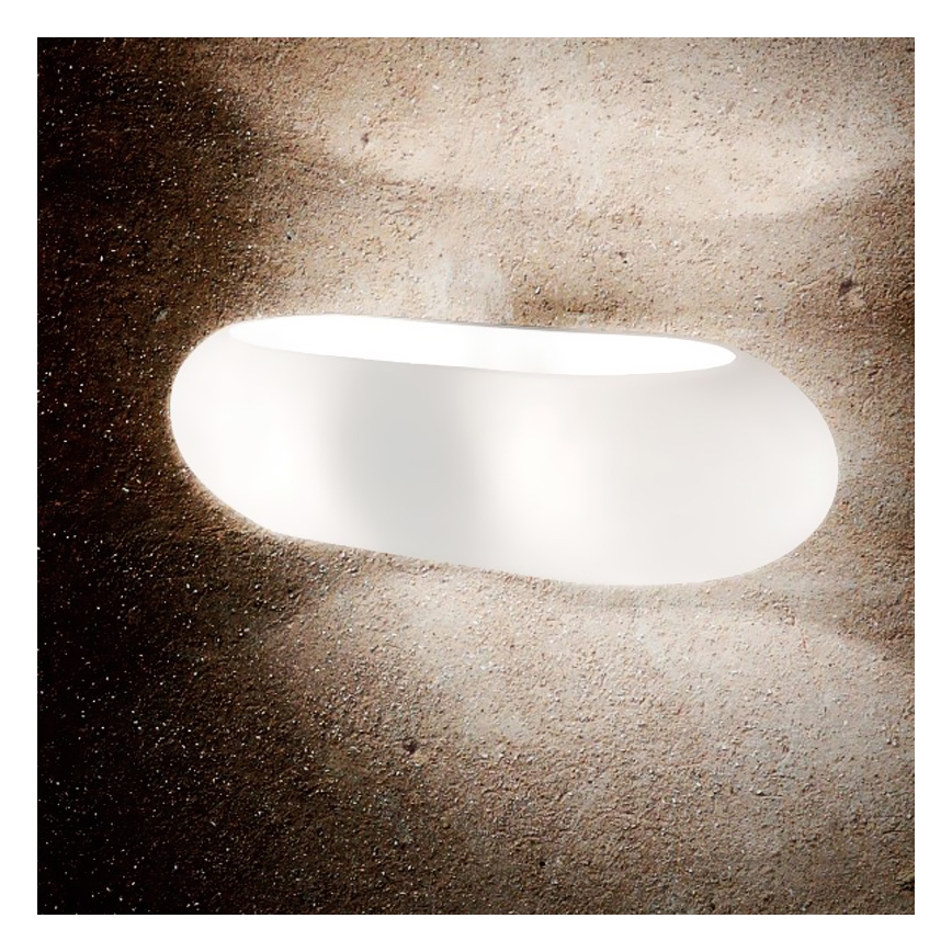 Ideal Lux - Aplique de pared LED MORIS 2xG9/3W/230V blanco