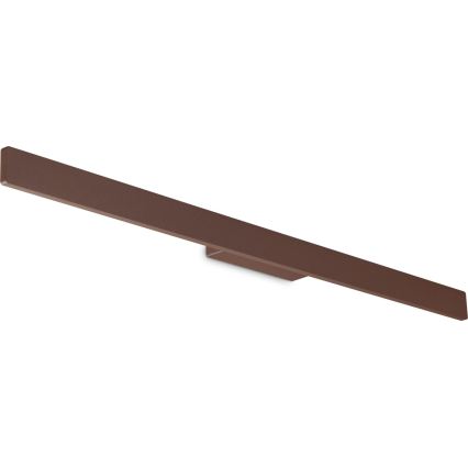 Ideal Lux - Aplique de pared LED para exterior LINEA LED/20W/230V CRI 90 104 cm IP54 marrón