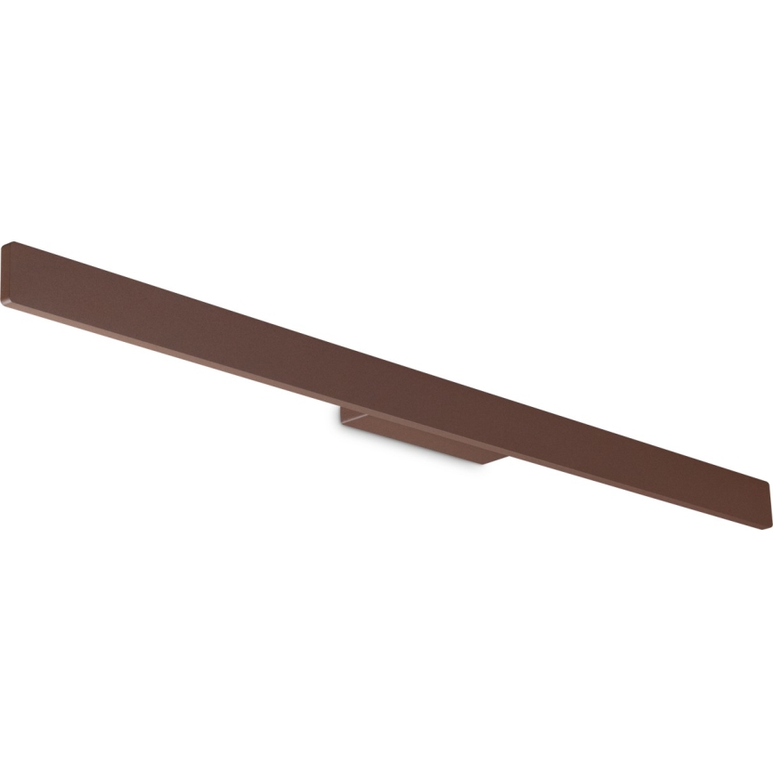 Ideal Lux - Aplique de pared LED para exterior LINEA LED/20W/230V CRI 90 104 cm IP54 marrón