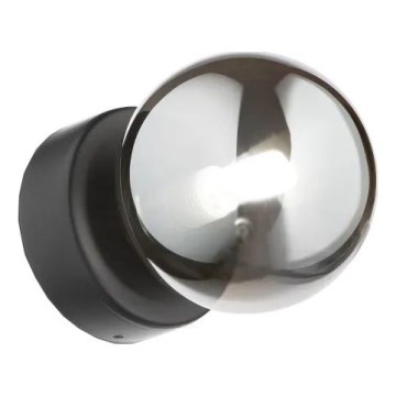 Ideal Lux - Aplique de pared LED PERLAGE 1xG9/3W/230V negro/negro ahumado