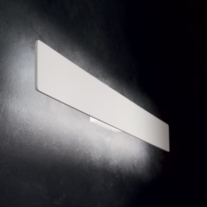 Ideal Lux - Aplique de pared LED ZIG ZAG LED/30W/230V 75 cm IRC 90 blanco