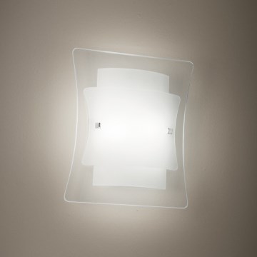 Ideal Lux - Aplique de pared TRIPLO 1xE27/60W/230V transparente