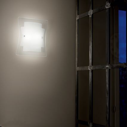 Ideal Lux - Aplique de pared TRIPLO 2xE27/60W/230V transparente