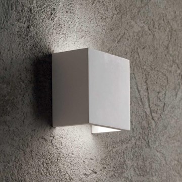 Ideal Lux - Aplique FLASH GESSO 1xG9/40W/230V blanco