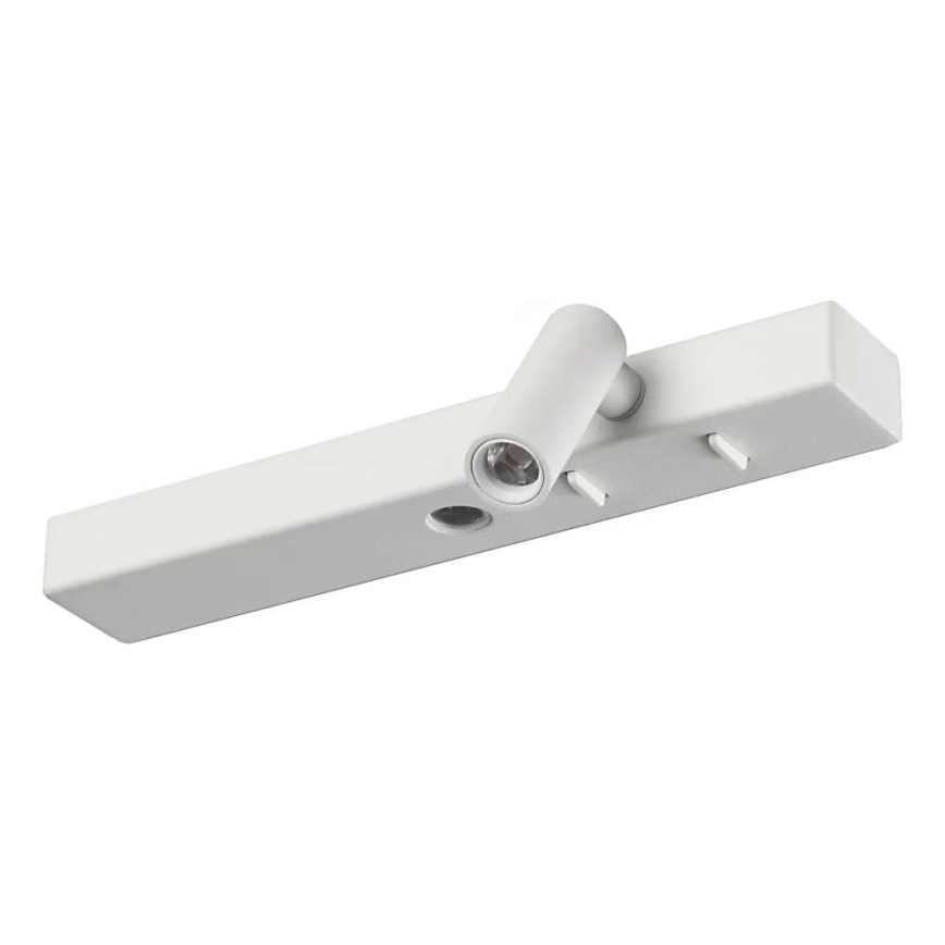 Ideal Lux - Aplique LED BONNE 2xLED/6,5W/230V CRI 90 blanco