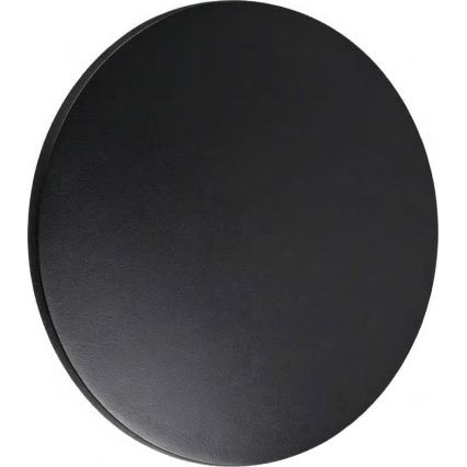 Ideal Lux - Aplique LED de pared para exterior PUNTO LED/9W/230V CRI 90 Ø 18 cm IP54 negro