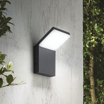 Ideal Lux - Aplique LED de pared para exterior STYLE LED/8,5W/230V 3000K CRI 90 IP54 negro