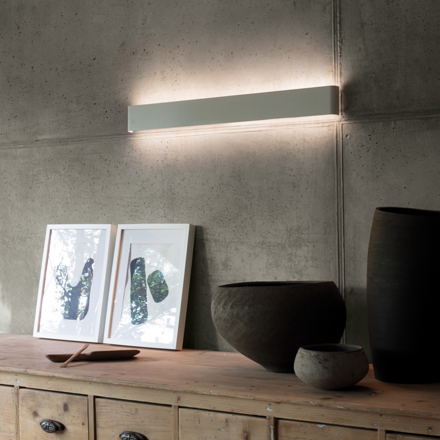 Ideal Lux - Aplique LED DELTA LED/30W/230V 3000K 83 cm CRI 90 blanco