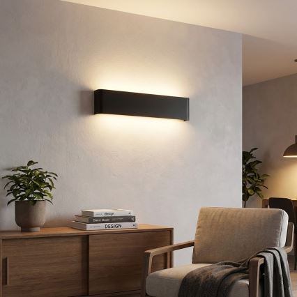 Ideal Lux - Aplique LED DELTA LED/37W/230V 3000K 110 cm CRI 90 negro