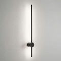 Ideal Lux - Aplique LED ESSENCE LED/12W/230V 4000K 70 cm CRI 90 negro
