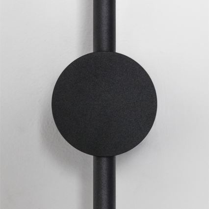 Ideal Lux - Aplique LED ESSENCE LED/12W/230V 4000K 70 cm CRI 90 negro