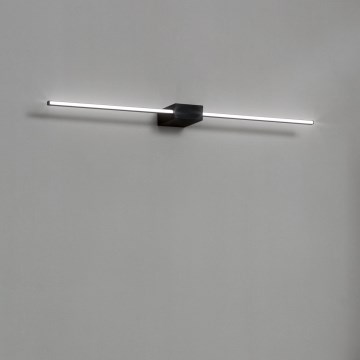 Ideal Lux - Aplique LED para cuadros THEO LED/19W/230V 115 cm CRI 90 negro