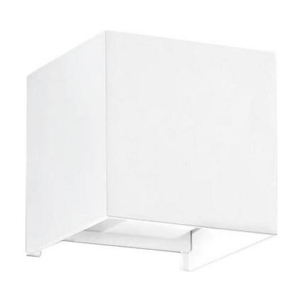 Ideal Lux - Aplique LED para exterior ATOM LED/12W/230V CRI 90 IP54 blanco