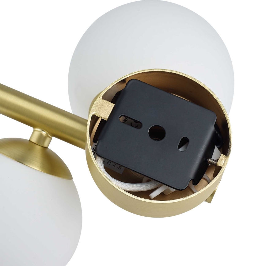 Ideal Lux - Aplique LED PERLAGE 3xG9/3W/230V dorado/blanco