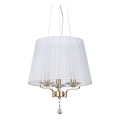 Ideal Lux - Araña de cristal PEGASO 3xE14/28W/230V diá. 40 cm dorado