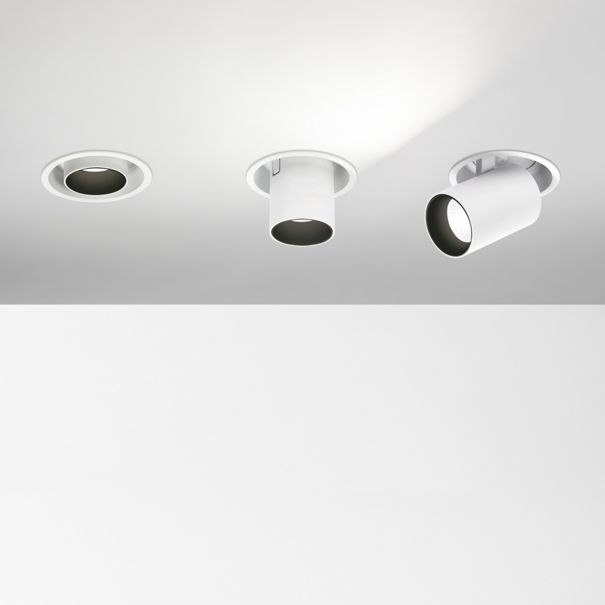Ideal Lux - Foco empotrado LED NOVA LED/12W/230V 3000K CRI 90 Ø 10 cm blanco