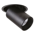 Ideal Lux - Foco empotrable LED NOVA LED/12W/230V 4000K CRI 90 Ø 10 cm negro