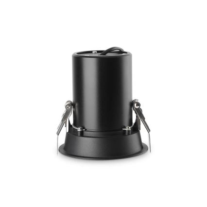 Ideal Lux - Foco empotrable LED NOVA LED/12W/230V 4000K CRI 90 Ø 10 cm negro