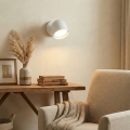 Ideal Lux - Foco LED de pared DODO 1xGX53/9W/230V blanco