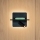 Ideal Lux - Foco LED de pared PIANO LED/10W/230V CRI 90 USB negro
